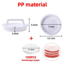 Burger Extrusion Molding Machine Meat Press Tool