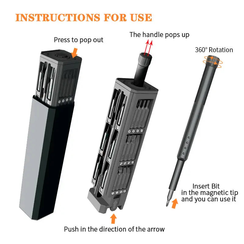 Electric Screwdriver Cordless