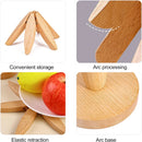 Artisanal Wooden Coasters Trivets Set