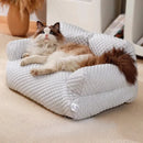 Pet Washable Plush Sofa Bed